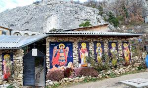 Крым, скальный скит анастасии узорешительницы